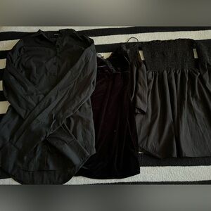 3 black dresses (selling together)
